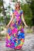 Summer Floral Maxi Dress